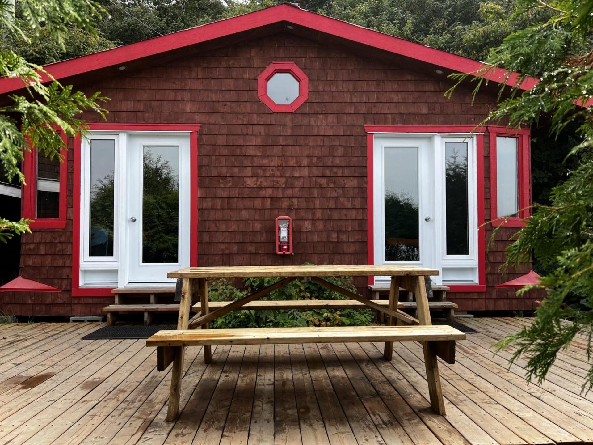 Auberge Festive Sea Shack Sainte Anne-des-Chênes Esterno foto
