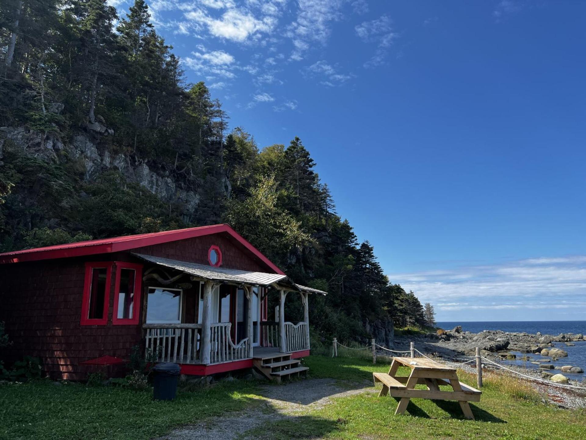 Auberge Festive Sea Shack Sainte Anne-des-Chênes Esterno foto